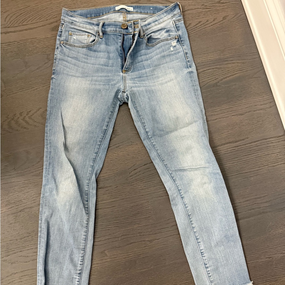 LOFT Faded Blue Denim Jeans